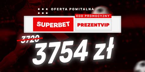 Superbet Kod Promocyjny Bonusy do 3754 zł Odbierz