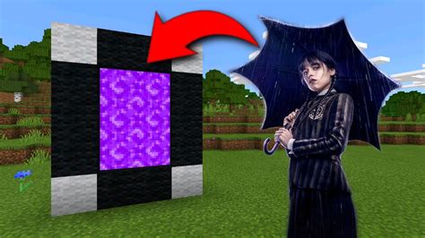 How To Make A Portal To The Jenna Ortega Wednesday Addams Dimension In