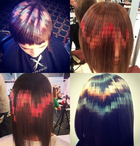 Hair that looks like pixel-art: #xpresionpixel - Boing Boing