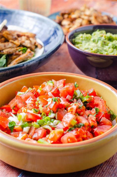 Fresh Tomato Salsa Lost In Food