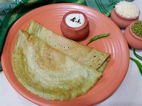 Pesarattu Moong Dosa Green Gram Dosa Vanitas Corner