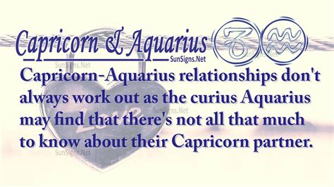 Capricorn Aquarius Love Compatibility Sunsignsnet