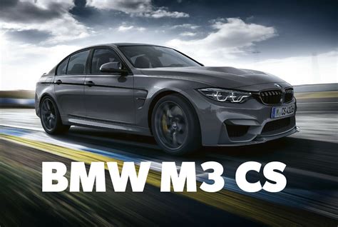 Bmw M3 Cs 2018 F80 Der Schärfste M3 Leistet 460 Ps Und Sprintet In 3