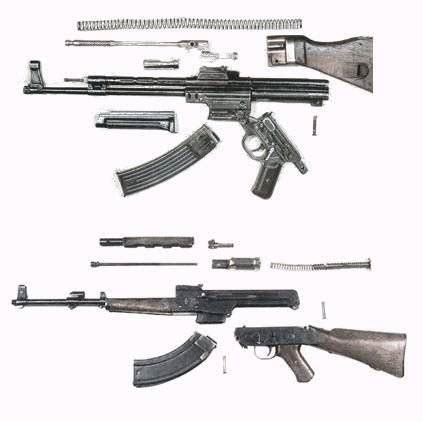 Правда о создании автомата Калашникова и немецкой штурмовой винтовки Stg-44