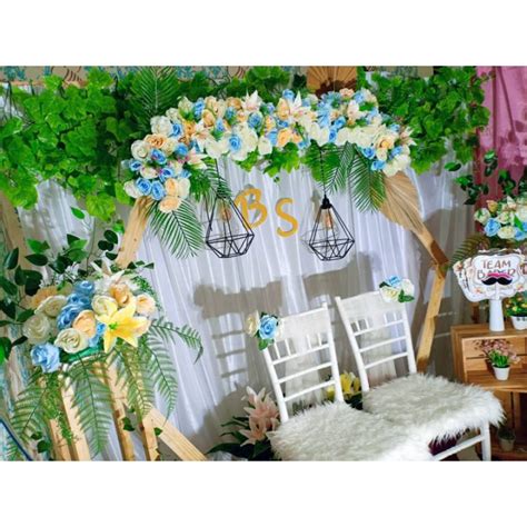 Jual SEWA BACKDROP BEKASI AKAD LAMARAN DLL Shopee Indonesia