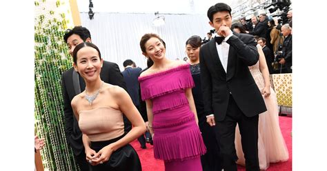 Cho Yeo-jeong, Park So-dam, and Choi Woo-shik at the 2020 Oscars | Best ...