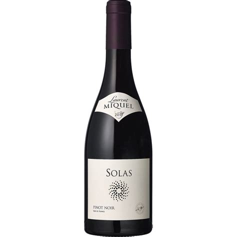 Solas Pinot Noir Laurent Miquel Languedoc Uhrskov Vine