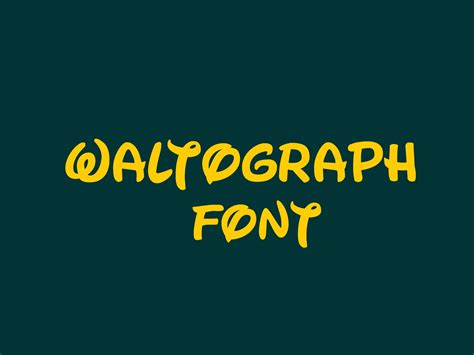 Waltograph Font Download Free Fonts