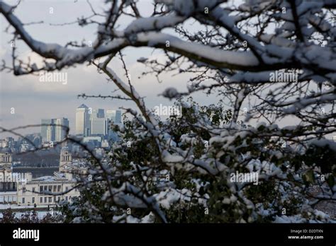 Snow in London, England Stock Photo - Alamy
