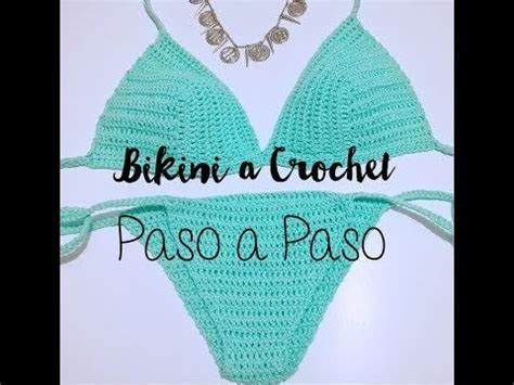 Bikini para Niña a Crochet Fácil DIY Easy Crochet Bikini Top Tutorial