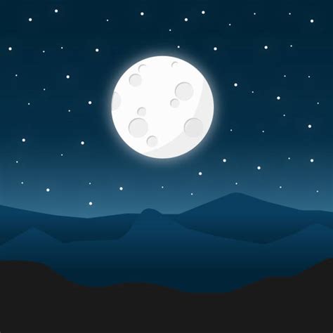 Full Moon Illustrations Royalty Free Vector Graphics And Clip Art Istock