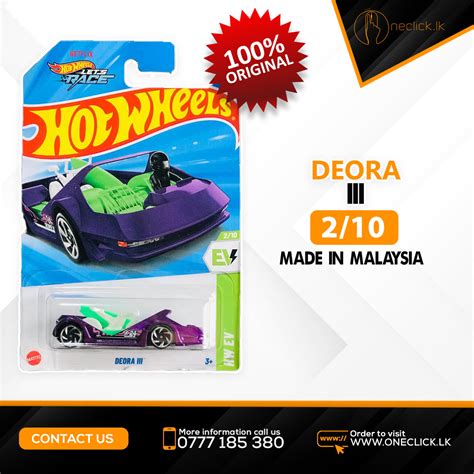 Hot Wheels 1 64 Car HW EV Deora III OneClick