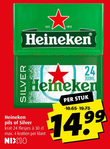 Heineken Krat Bier Folder Aanbieding Bij Boni Details