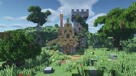 Minecraft Medieval House with Tower : r/Minecraftbuilds