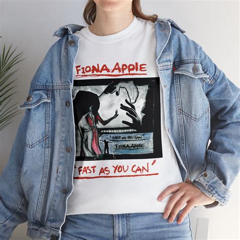 Fiona Apple Fast As You Can T Shirt 90s Fiona Apple Music Shirt Fiona