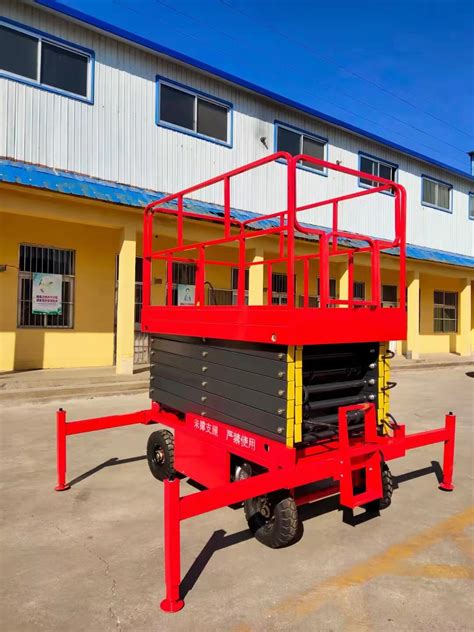 Inquiry About M Movable Scissor Lift Table Hydraulic Four Wheels