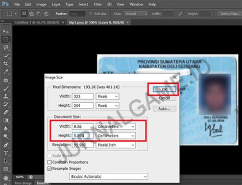 Ukuran Print Ktp Di Word Ukuran Ktp Di Word Dan Photoshop Pixel Inch Images