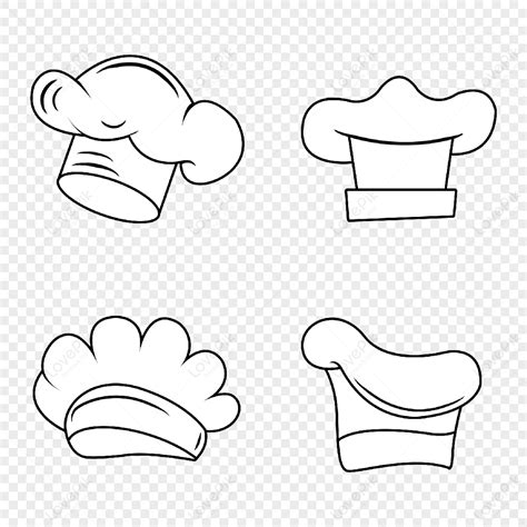 Gorro De Cocinero Blanco Clipart Sombrero Blanco Sombrero Blanco