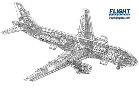 Airbus A320 Cutaway | Like the Airbus A320 Cutaway Drawing? … | Flickr