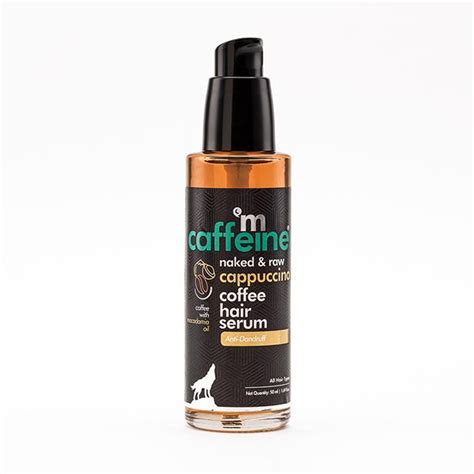 Buy Mcaffeine Naked Raw Cappuccino Coffee Hair Serum Ml Online At