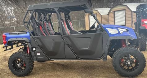 High Power Double Row 5 Seater Side By Side 800cc 1000cc 4X4 UTV Buggy