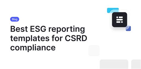 The best ESG reporting templates for CSRD compliance