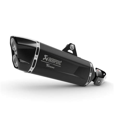 Silencieux Akrapovic Titane Noir Pour Ténéré 700