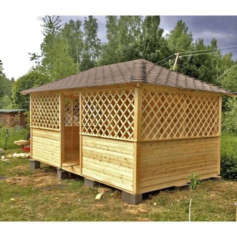 Беседка для дачи 4х4 (72 фото) - красивые картинки и HD фото