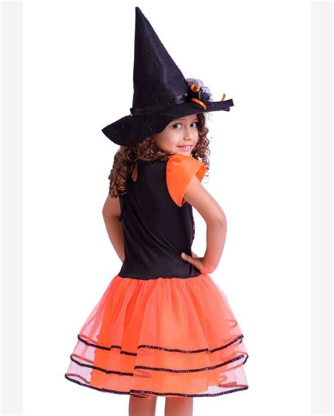 Riachuelo Fantasia Infantil Halloween Laranja Douvelin