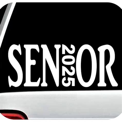 2025 Graduate Car Sticker Etsy