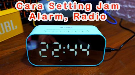 Cara Setting Alarm Jam Dan Radio Di Speaker Bluetooth Acome A5