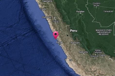 Temblor hoy en Perú sismo de magnitud 4 5 sacudió esta mañana Lima