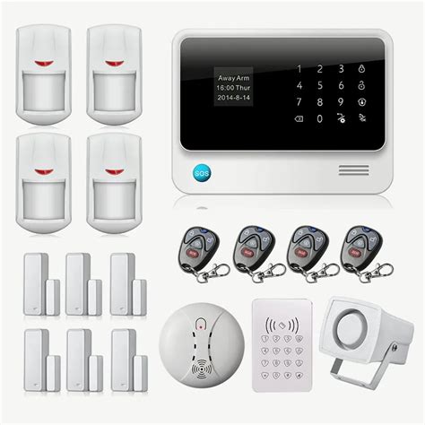 Touch Screen GSM Alarm System Alarm Systems Security Home WIFI Alarm ...