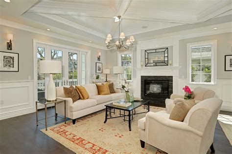 Pacific Palisades Cape Cod Masterpiece Traditional Living Room