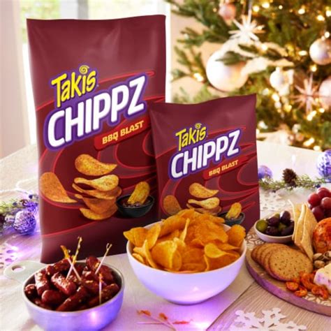 Takis BBQ Blast Chippz Barbecue Thin-Cut Potato Chips, 8 oz - Kroger