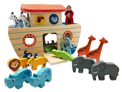 Noah's Ark Wooden Toy Set | Online Christian Supplies Shop