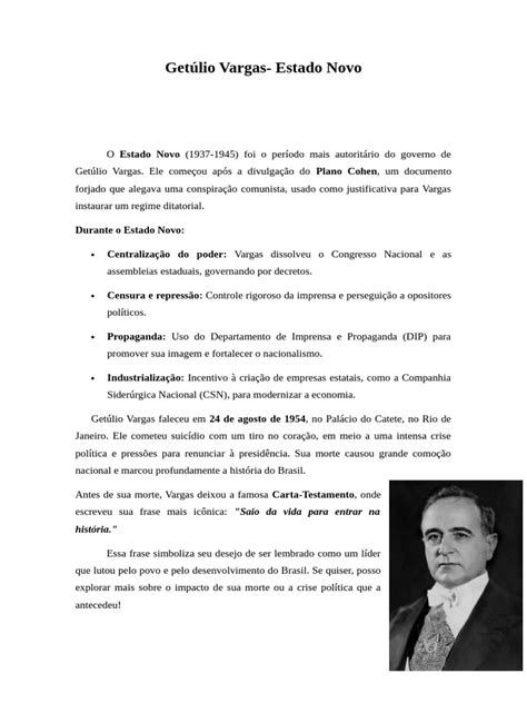 Como Getúlio Vargas Via O Comunismo - Getúlio Vargas | PDF
