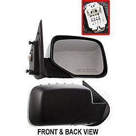 Buy Textured Black Power Side View Door Mirror Assembly Passenger S