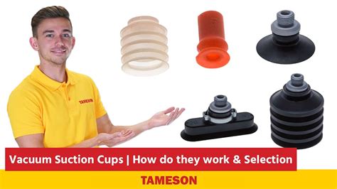 Vacuum Suction Cups How Do They Work Selection Guide Tameson