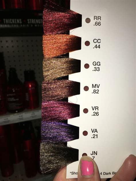 Matrix SoColor High Impact Brunette Color Swatch Matrix MatrixSoColor SoColor Matrix Hair