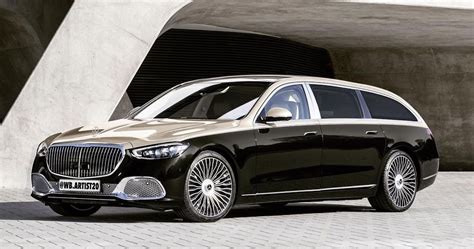 2022 Mercedes-Maybach Rendered Into A Station Wagon