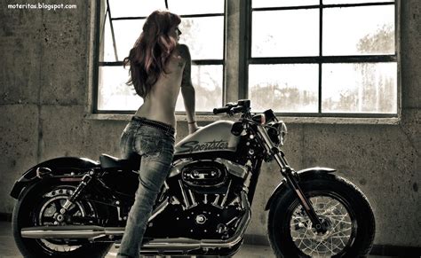 Motos Y Mujeres Resoluci N Hd Harley Davidson Forty Eight Sportster