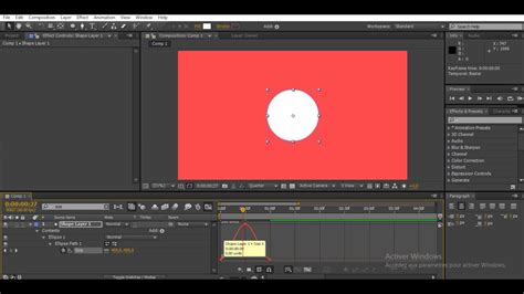 Short After Effects Tutorial Circle Bounce Effect YouTube