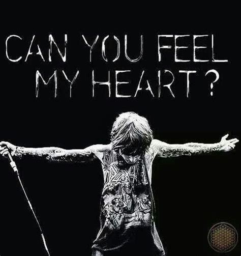 Can You Feel My Heart Bring Me The Horizon Slipknot Lyrics How Are