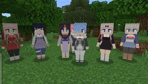 Download Anime Girls Mod for Minecraft PE: Anime Girls Mod for ...