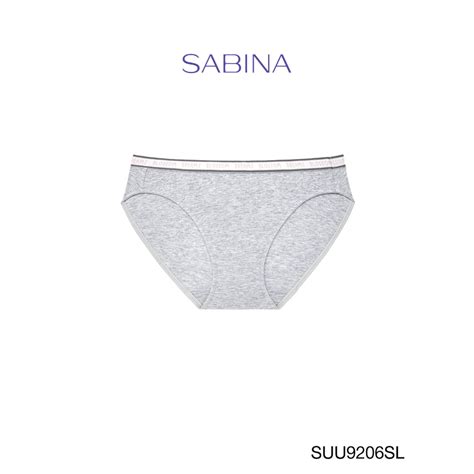 Sabina ซาบนา กางเกงชนใน Bikini รน Pretty Perfect รหส SUU9206SL สเทาออน Shopee Thailand