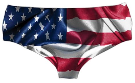 Patriotic American Flag Boy Short Panty For Women Free Etsy