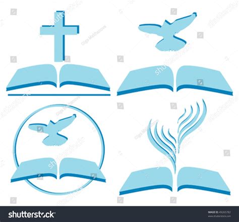 Vector Symbols Christianity Several Options Stock Vector 49265782 ...