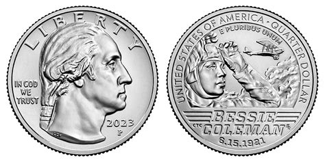 2023 P Bessie Coleman Quarter American Women Quarters Program Coin ...