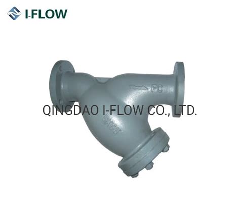 Jis F Cast Iron Flanged Type Y Strainer For Marine Use Y